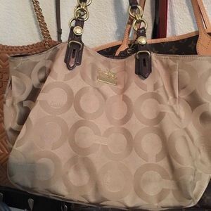 Coach Tan bag